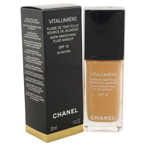 chanel vitalumiere satin smoothing foundation naturel|Chanel sublimage foundation.